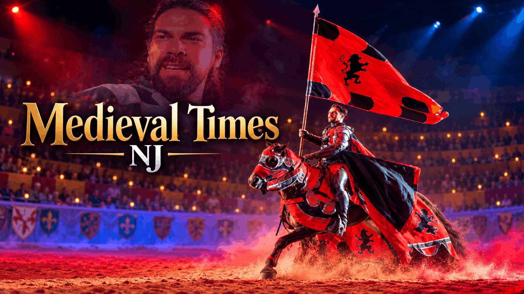 Medieval Times New Jersey: una cena entre caballeros, caballos y combates